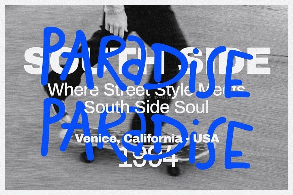 Laugh Together活力涂鸦手写字体